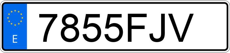 Numer rejestracyjny 7855FJV posiada PEUGEOT EXPERT Numer rejestracyjny 7855FJV posiada PEUGEOT EXPERT