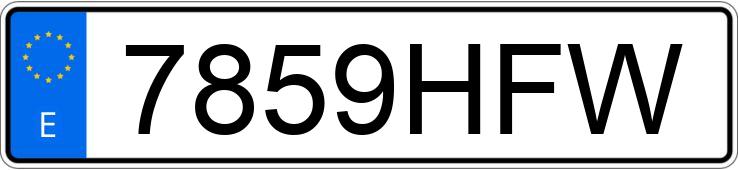 Numer rejestracyjny 7859HFW posiada CITROEN C3 Numer rejestracyjny 7859HFW posiada CITROEN C3