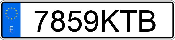 Numer rejestracyjny 7859KTB posiada VOLKSWAGEN ARTEON