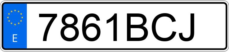 Numer rejestracyjny 7861BCJ posiada BMW SERIE 3 Numer rejestracyjny 7861BCJ posiada BMW SERIE 3