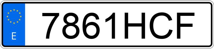 Numer rejestracyjny 7861HCF posiada BMW SERIE 3 Numer rejestracyjny 7861HCF posiada BMW SERIE 3