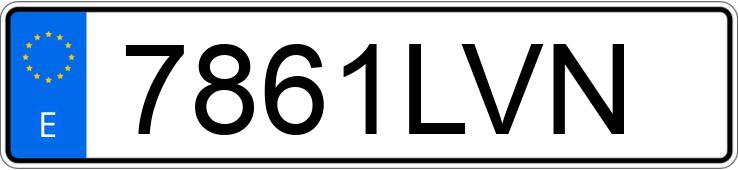 Numer rejestracyjny 7861LVN posiada FORD FIESTA Numer rejestracyjny 7861LVN posiada FORD FIESTA