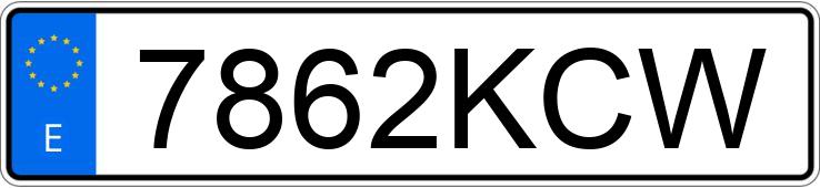 Numer rejestracyjny 7862KCW posiada RENAULT MASTER Numer rejestracyjny 7862KCW posiada RENAULT MASTER