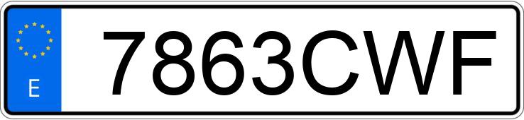 Numer rejestracyjny 7863CWF posiada FORD FUSION Numer rejestracyjny 7863CWF posiada FORD FUSION