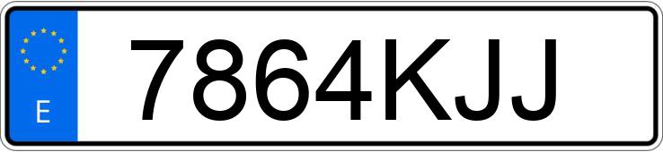 Numer rejestracyjny 7864KJJ posiada HUSQVARNA SVARTPILEN Numer rejestracyjny 7864KJJ posiada HUSQVARNA SVARTPILEN