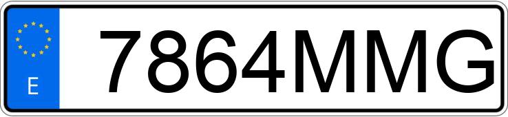 Numer rejestracyjny 7864MMG posiada VOLKSWAGEN T-ROC