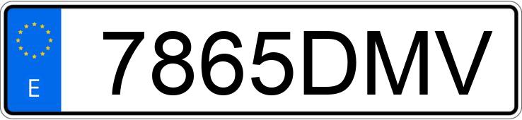 Numer rejestracyjny 7865DMV posiada VOLKSWAGEN GOLF Numer rejestracyjny 7865DMV posiada VOLKSWAGEN GOLF