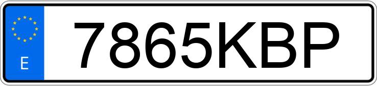 Numer rejestracyjny 7865KBP posiada SKODA SUPERB Numer rejestracyjny 7865KBP posiada SKODA SUPERB