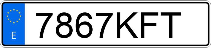 Numer rejestracyjny 7867KFT posiada RENAULT CLIO Numer rejestracyjny 7867KFT posiada RENAULT CLIO