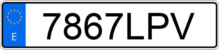Numer rejestracyjny 7867LPV posiada NISSAN MICRA