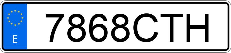 Numer rejestracyjny 7868CTH posiada BMW SERIE 3 Numer rejestracyjny 7868CTH posiada BMW SERIE 3