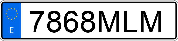 Numer rejestracyjny 7868MLM posiada ASTON MARTIN DB9