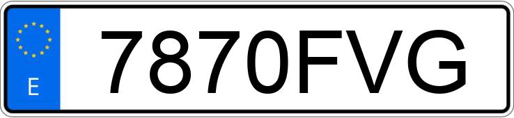 Numer rejestracyjny 7870FVG posiada PEUGEOT 407