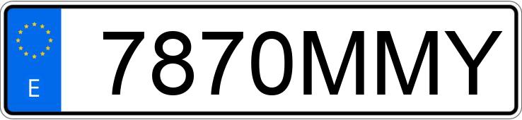 Numer rejestracyjny 7870MMY posiada PORSCHE CAYENNE COUPE Numer rejestracyjny 7870MMY posiada PORSCHE CAYENNE COUPE