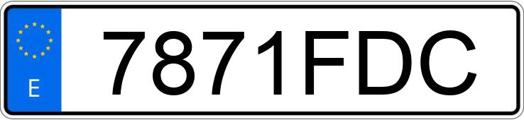 Numer rejestracyjny 7871FDC posiada OPEL ASTRA GTC