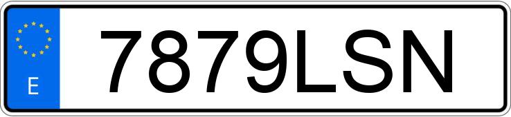 Numer rejestracyjny 7879LSN posiada RENAULT ZOE