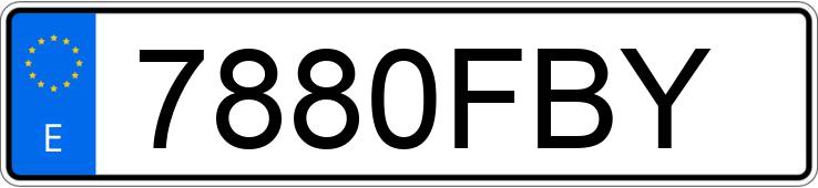 Numer rejestracyjny 7880FBY posiada MAN TG Numer rejestracyjny 7880FBY posiada MAN TG