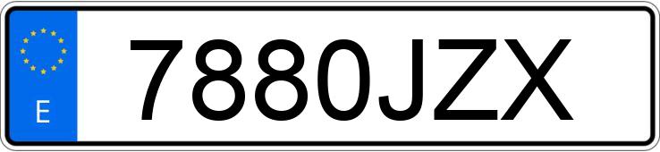 Numer rejestracyjny 7880JZX posiada SKODA FABIA Numer rejestracyjny 7880JZX posiada SKODA FABIA