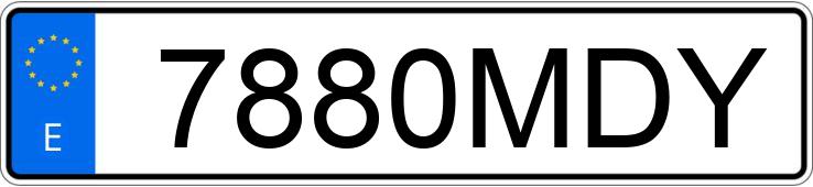 Numer rejestracyjny 7880MDY posiada MERCEDES VITO 110 CDI C MIXTO PRO Numer rejestracyjny 7880MDY posiada MERCEDES VITO 110 CDI C MIXTO PRO