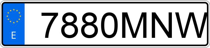 Numer rejestracyjny 7880MNW posiada NISSAN JUKE Numer rejestracyjny 7880MNW posiada NISSAN JUKE