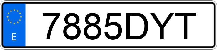 Numer rejestracyjny 7885DYT posiada FORD FOCUS Numer rejestracyjny 7885DYT posiada FORD FOCUS