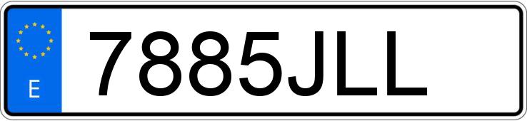 Numer rejestracyjny 7885JLL posiada FIAT DUCATO