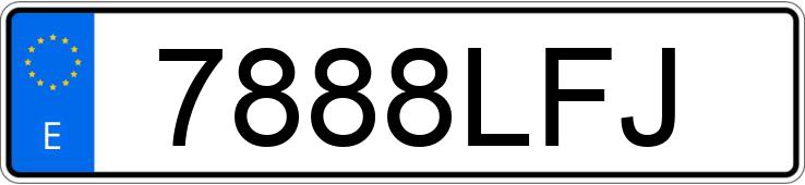 Numer rejestracyjny 7888LFJ posiada KIA STONIC