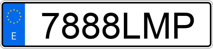 Numer rejestracyjny 7888LMP posiada PEUGEOT 308