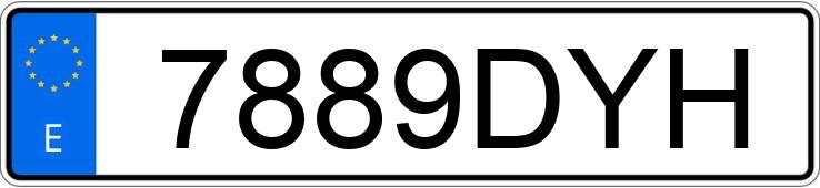 Numer rejestracyjny 7889DYH posiada TOYOTA AVENSIS Numer rejestracyjny 7889DYH posiada TOYOTA AVENSIS