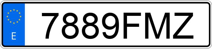 Numer rejestracyjny 7889FMZ posiada FORD MONDEO Numer rejestracyjny 7889FMZ posiada FORD MONDEO