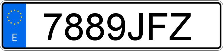 Numer rejestracyjny 7889JFZ posiada OPEL CORSA Numer rejestracyjny 7889JFZ posiada OPEL CORSA