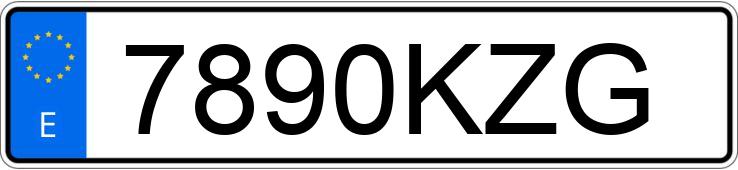 Numer rejestracyjny 7890KZG posiada RENAULT CLIO Numer rejestracyjny 7890KZG posiada RENAULT CLIO