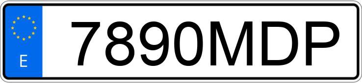 Numer rejestracyjny 7890MDP posiada AUDI Q7