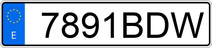 Numer rejestracyjny 7891BDW posiada BMW SERIE 3 Numer rejestracyjny 7891BDW posiada BMW SERIE 3