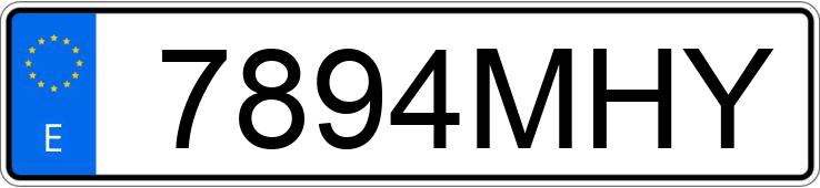 Numer rejestracyjny 7894MHY posiada KIA XCEED Numer rejestracyjny 7894MHY posiada KIA XCEED