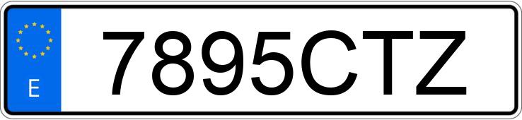 Numer rejestracyjny 7895CTZ posiada RENAULT CLIO Numer rejestracyjny 7895CTZ posiada RENAULT CLIO