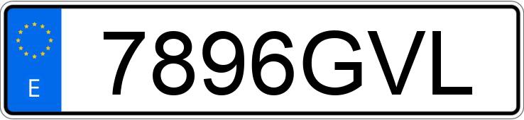 Numer rejestracyjny 7896GVL posiada OPEL MERIVA Numer rejestracyjny 7896GVL posiada OPEL MERIVA