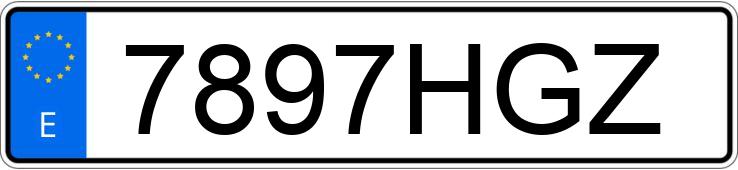 Numer rejestracyjny 7897HGZ posiada SKODA SUPERB Numer rejestracyjny 7897HGZ posiada SKODA SUPERB