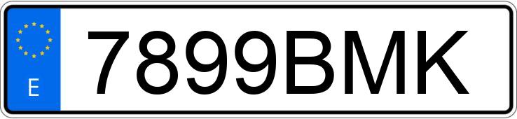 Numer rejestracyjny 7899BMK posiada SEAT CORDOBA Numer rejestracyjny 7899BMK posiada SEAT CORDOBA