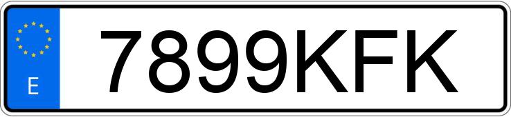 Numer rejestracyjny 7899KFK posiada MERCEDES SL (231) Numer rejestracyjny 7899KFK posiada MERCEDES SL (231)