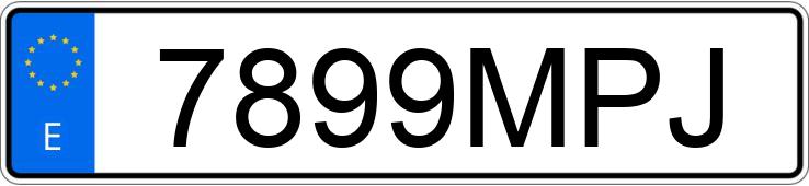 Numer rejestracyjny 7899MPJ posiada SEAT LEON