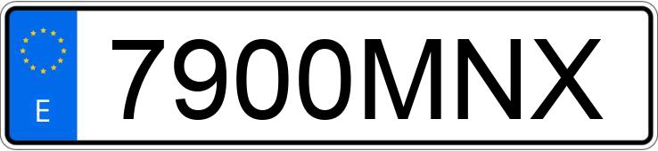 Numer rejestracyjny 7900MNX posiada KIA XCEED Numer rejestracyjny 7900MNX posiada KIA XCEED