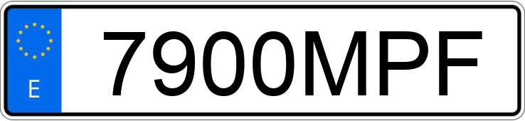 Numer rejestracyjny 7900MPF posiada KIA STONIC