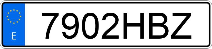 Numer rejestracyjny 7902HBZ posiada MAZDA MAZDA3