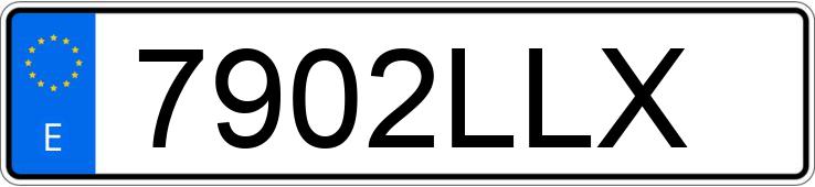 Numer rejestracyjny 7902LLX posiada MERCEDES CLS (257)