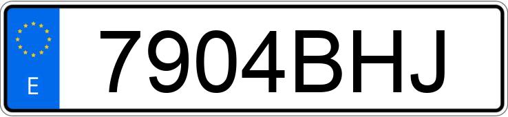 Numer rejestracyjny 7904BHJ posiada SKODA FABIA Numer rejestracyjny 7904BHJ posiada SKODA FABIA