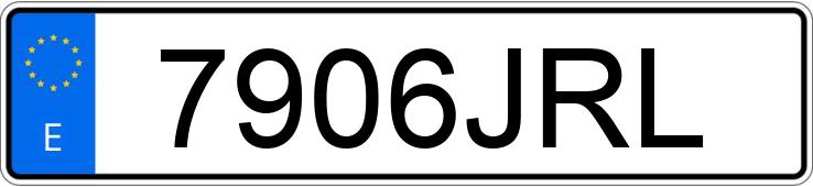 Numer rejestracyjny 7906JRL posiada OPEL ASTRA
