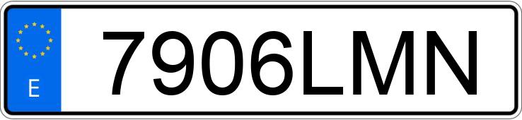 Registreringsnummeret 7906LMN har HYUNDAI TUCSON