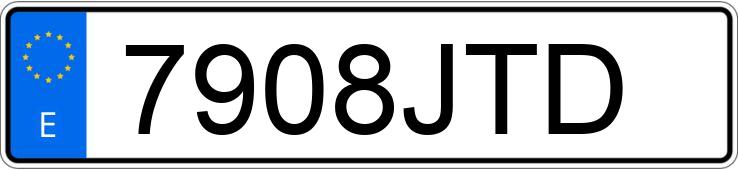 Numer rejestracyjny 7908JTD posiada AUDI A4 Numer rejestracyjny 7908JTD posiada AUDI A4