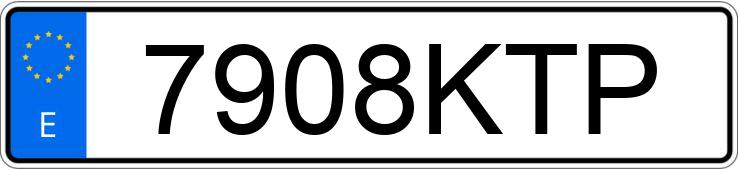 Numer rejestracyjny 7908KTP posiada HYUNDAI I30